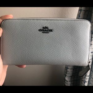Blue Coach Wallet